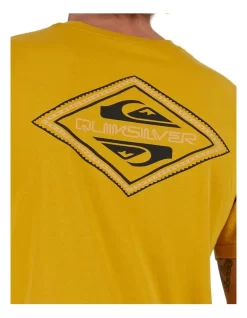 Quiksilver Reverse Logo T-Shirt In Yellow -Quiksilver 977993380 4 720x928