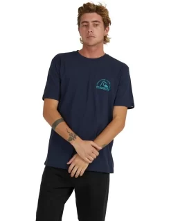 Quiksilver New Take T-Shirt In Blue