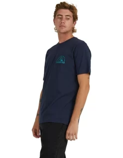 Quiksilver New Take T-Shirt In Blue -Quiksilver 977993470 3 720x928
