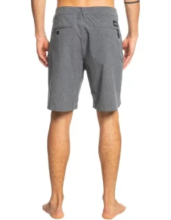 Quiksilver Union Heather Amphibion Short In Grey
