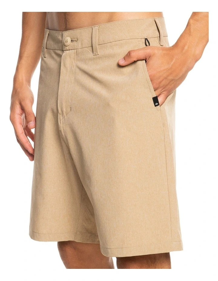 Quiksilver Union Heather Amphibion Short 19' In Tan 5 Quiksilver Union Heather Amphibion Short 19' In Tan - Image 3
