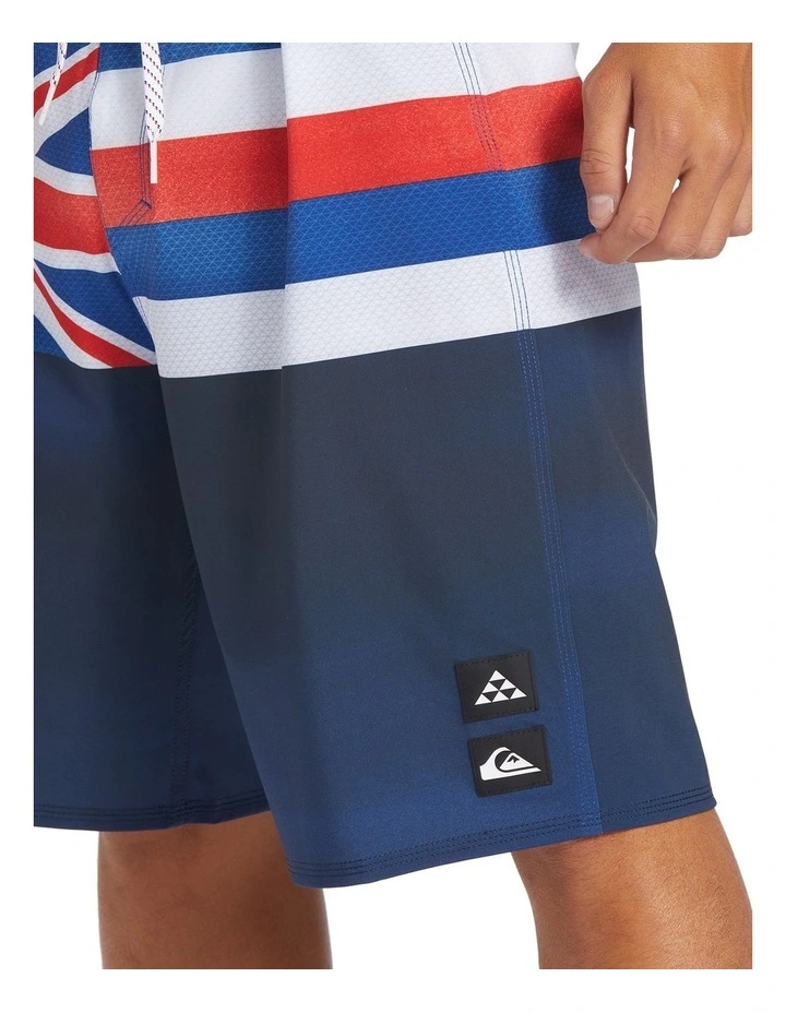 Quiksilver Surfsilk 99 Boardshorts In Blue 6 Quiksilver Surfsilk 99 Boardshorts In Blue - Image 4