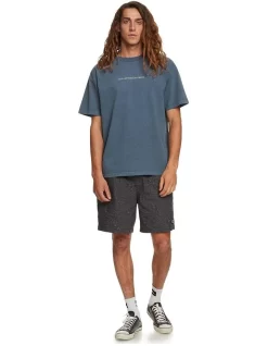 Quiksilver Tribal Times Short Sleeve T-Shirt In Blue -Quiksilver 993811600 3 720x928
