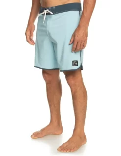 Quiksilver Original Scallop 18" Boardshorts In Blue -Quiksilver 996984370 3 720x928