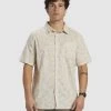 Quiksilver Mens Mellow Fuzz Ss Shirt -Quiksilver BIRCH MELLOW FUZZ MENS CLOTHING QUIKSILVER SHIRTS EQYWT04460 WDW6 1