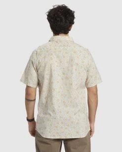 Quiksilver Mens Mellow Fuzz Ss Shirt 9 Quiksilver Mens Mellow Fuzz Ss Shirt -Quiksilver BIRCH MELLOW FUZZ MENS CLOTHING QUIKSILVER SHIRTS EQYWT04460 WDW6 3