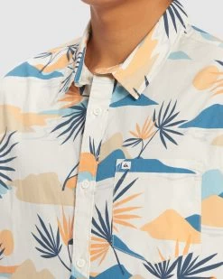 Quiksilver Slow Dazed Ss Shirt -Quiksilver BIRCH SLOW DAZE SS MENS CLOTHING QUIKSILVER SHIRTS EQYWT04491 WDW6 4