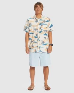 Quiksilver Slow Dazed Ss Shirt -Quiksilver BIRCH SLOW DAZE SS MENS CLOTHING QUIKSILVER SHIRTS EQYWT04491 WDW6 6