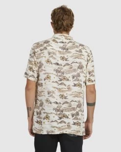 Quiksilver Sunset - S/S Shirt For Men -Quiksilver BIRCH SUNSET ART MENS CLOTHING QUIKSILVER SHIRTS UQYWT03070 WDW6 3