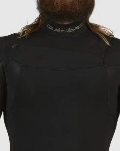 Quiksilver Everyday Sessions Mw 2/2 Ls Cz Spring Wetsuit -Quiksilver BLACK BOARDSPORTS SURF QUIKSILVER MENS EQYW403019 KVJ0 4