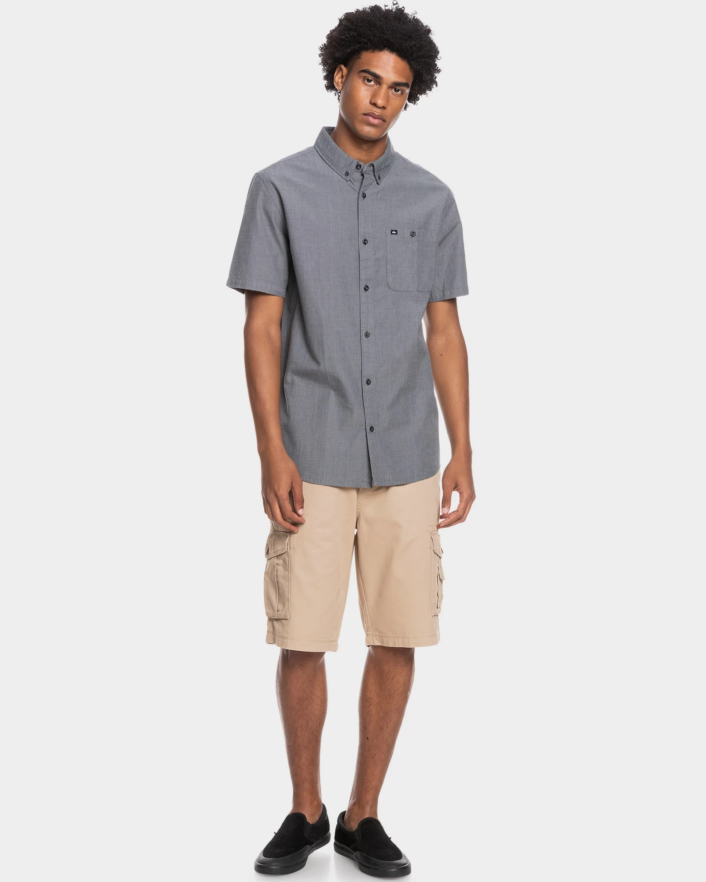 Quiksilver Mens Winfall Short Sleeve Shirt 7 Quiksilver Mens Winfall Short Sleeve Shirt - Image 5