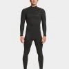 Quiksilver Mens 3/2Mm Highline Chest Zip Wetsuit -Quiksilver BLACK SURF MENS QUIKSILVER STEAMERS EQYW103114 KVD0 1