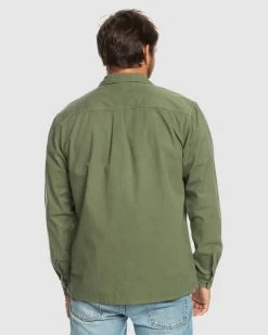 Quiksilver Mens Originally Project Ls Shirt -Quiksilver FOUR LEAF CLOVER MENS CLOTHING QUIKSILVER SHIRTS EQYWT04468 GPH0 3