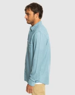Quiksilver Mens Authentic Paradise Ls Denim Shirt 8 Quiksilver Mens Authentic Paradise Ls Denim Shirt -Quiksilver ICE MENS CLOTHING QUIKSILVER SHIRTS EQYWT04471 BFMW 2