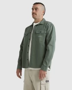 Quiksilver Mens Mikey Ls Shirt -Quiksilver LAUREL WREATH MENS CLOTHING QUIKSILVER SHIRTS EQYWT04533 GNB0 2