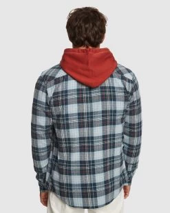 Quiksilver Mens Intrepide Explorer Ls Shirt -Quiksilver MIDNIGHT NAVY MENS CLOTHING QUIKSILVER SHIRTS EQYWT04496 BSL1 3