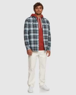 Quiksilver Mens Intrepide Explorer Ls Shirt -Quiksilver MIDNIGHT NAVY MENS CLOTHING QUIKSILVER SHIRTS EQYWT04496 BSL1 6