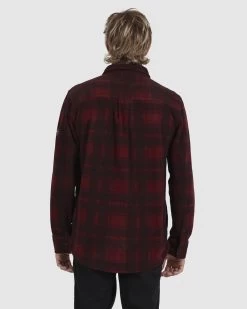 Quiksilver Mens Waterman North Sea Expedition Ls Polar Fleece Shirt -Quiksilver SYRAH MENS CLOTHING QUIKSILVER SHIRTS UQMWT03013 RZD0 3