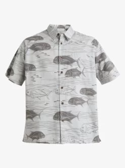 Quiksilver Mens Dive Sites Short Sleeve Shirt -Quiksilver aqmwt03493 quiksilverv sfb9 frt1