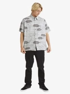 Quiksilver Mens Dive Sites Short Sleeve Shirt -Quiksilver aqmwt03493 quiksilverw sfb9 frt9