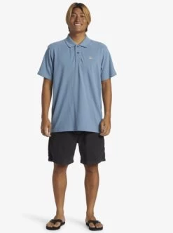 Quiksilver Mens DNA Polo Polo Shirt -Quiksilver aqykt03119 quiksilverw bkq0 frt9