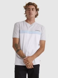 Quiksilver Mens Topline Panel T-Shirt -Quiksilver uqykt03289 quiksilverw sgrh frt1