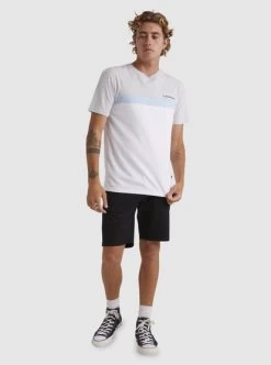 Quiksilver Mens Topline Panel T-Shirt -Quiksilver uqykt03289 quiksilverw sgrh frt9