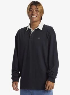Quiksilver Mens Saturn Long Sleeve Polo Shirt -Quiksilver uqykt03292 quiksilverw ktp0 frt2