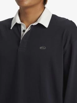 Quiksilver Mens Saturn Long Sleeve Polo Shirt -Quiksilver uqykt03292 quiksilverw ktp0 frt3